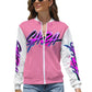 Vybz Kartel Women's Custom Pink Jacket