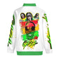 Vybz Kartel  White Men's Custom Zip-up Shirt