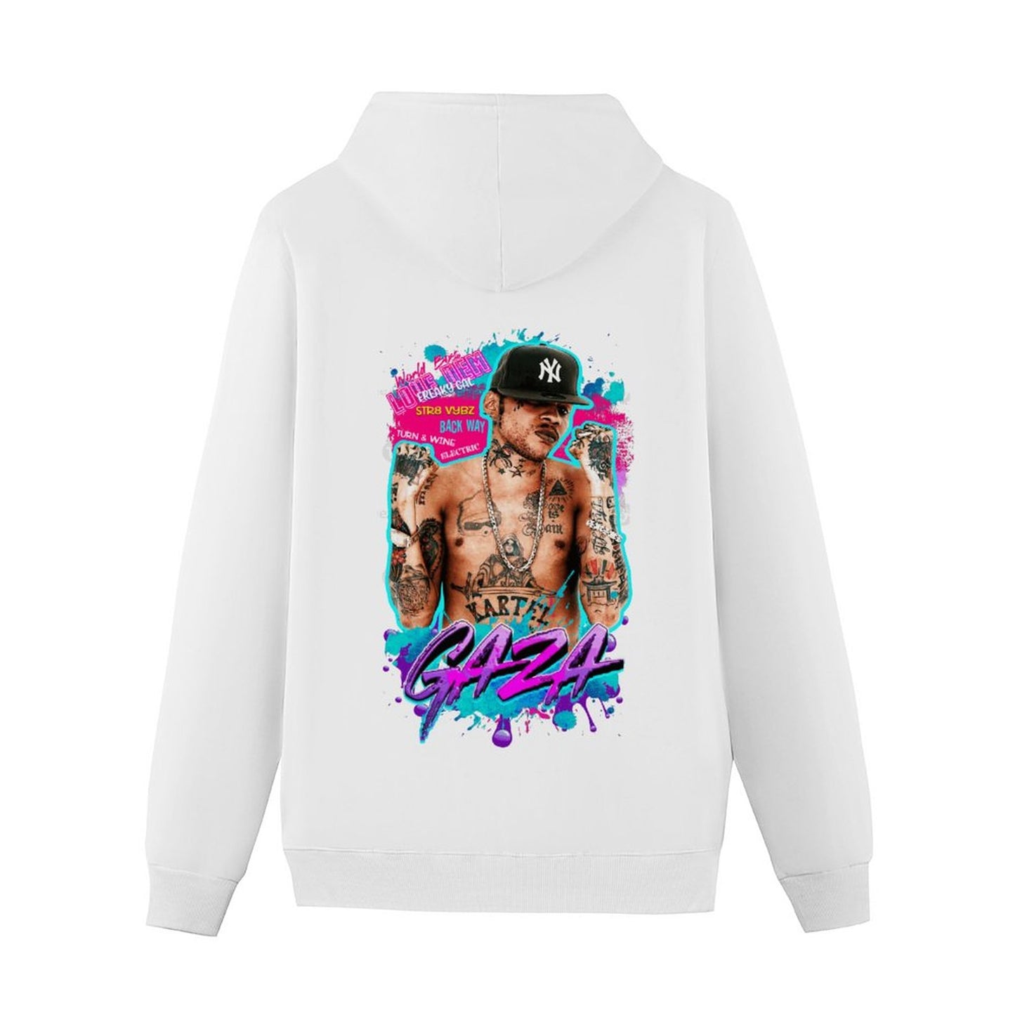 Vybz Kartel Gaza Women's Hoodie with Pocket