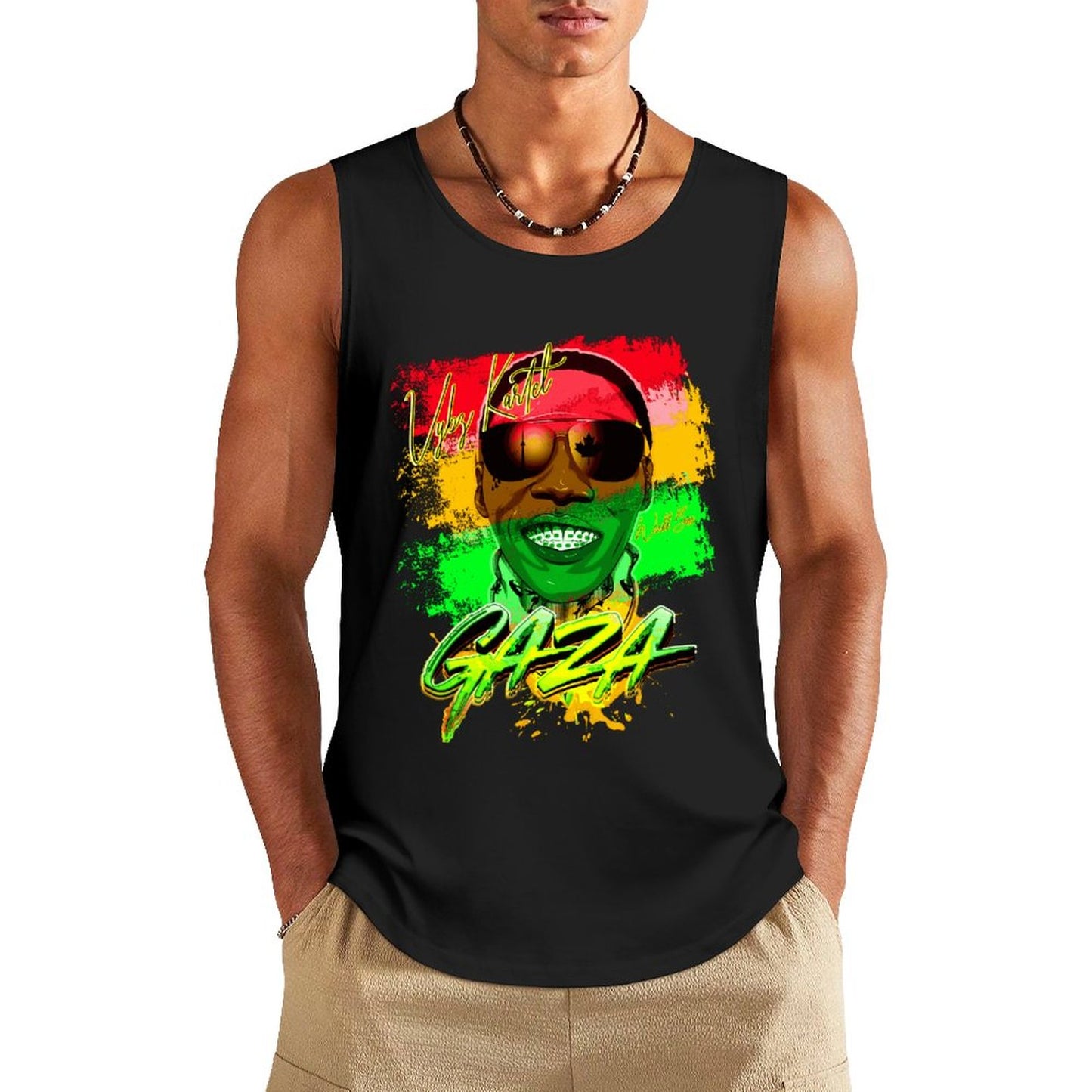 Vybz Kartel Reggae Cotton Tank Top