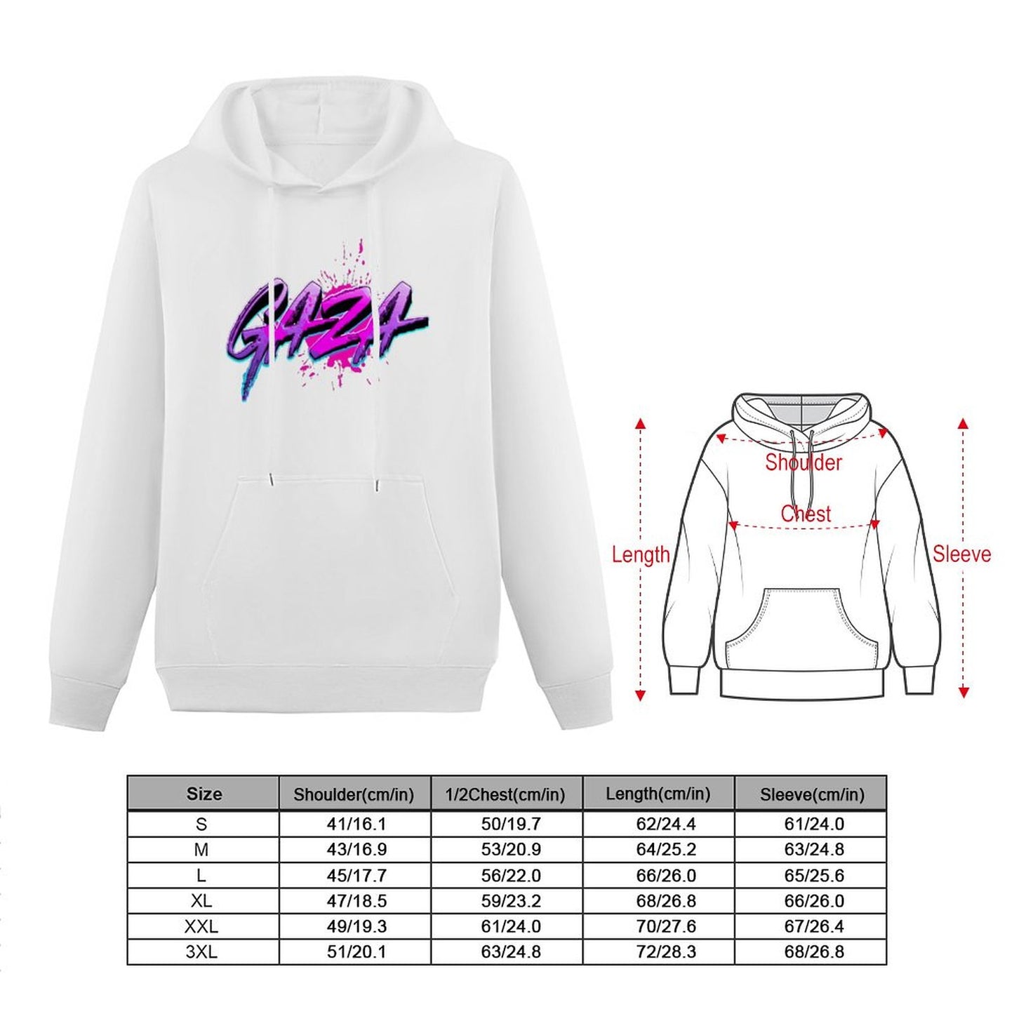 Vybz Kartel Gaza Women's Hoodie with Pocket