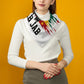 Jab Jab Square Silk-Like Scarves