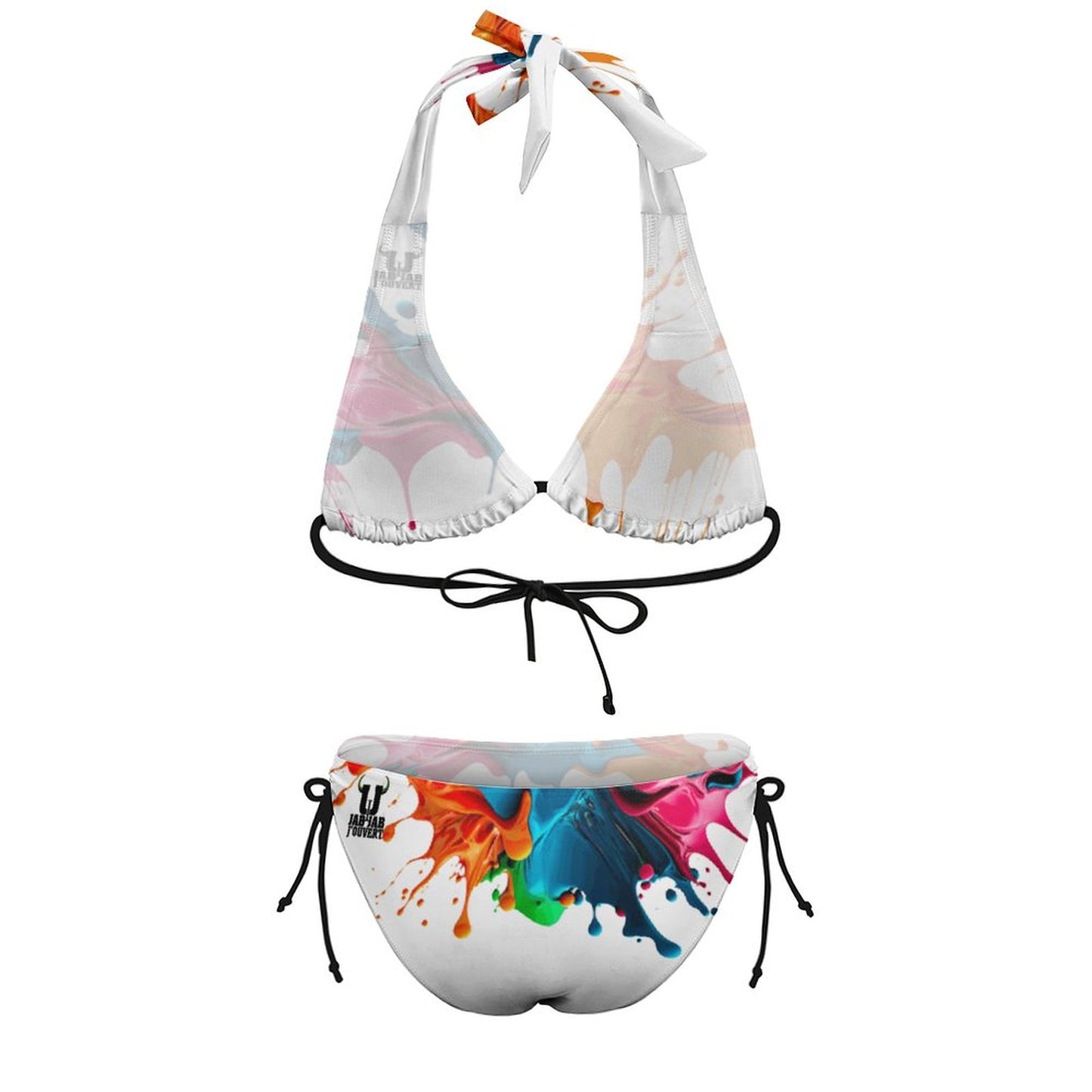 Two Piece Halter Swimsuit