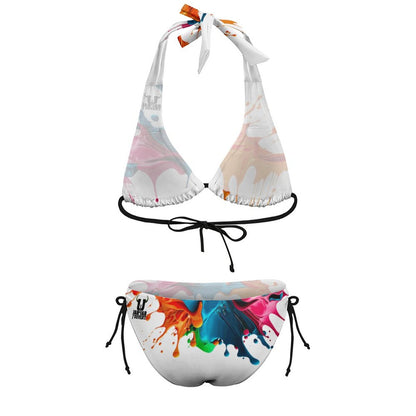 Two Piece Halter Swimsuit