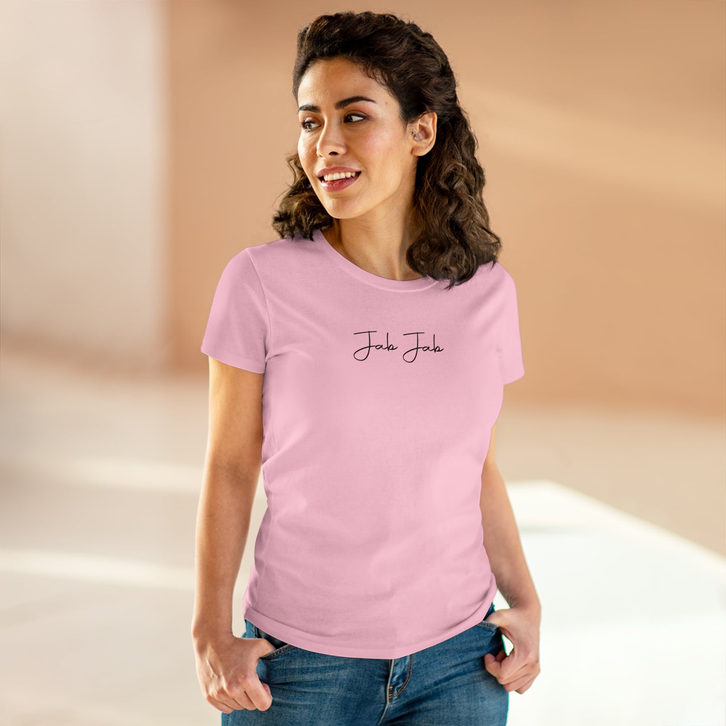 Women's Jab Jab Midweight Cotton Tee