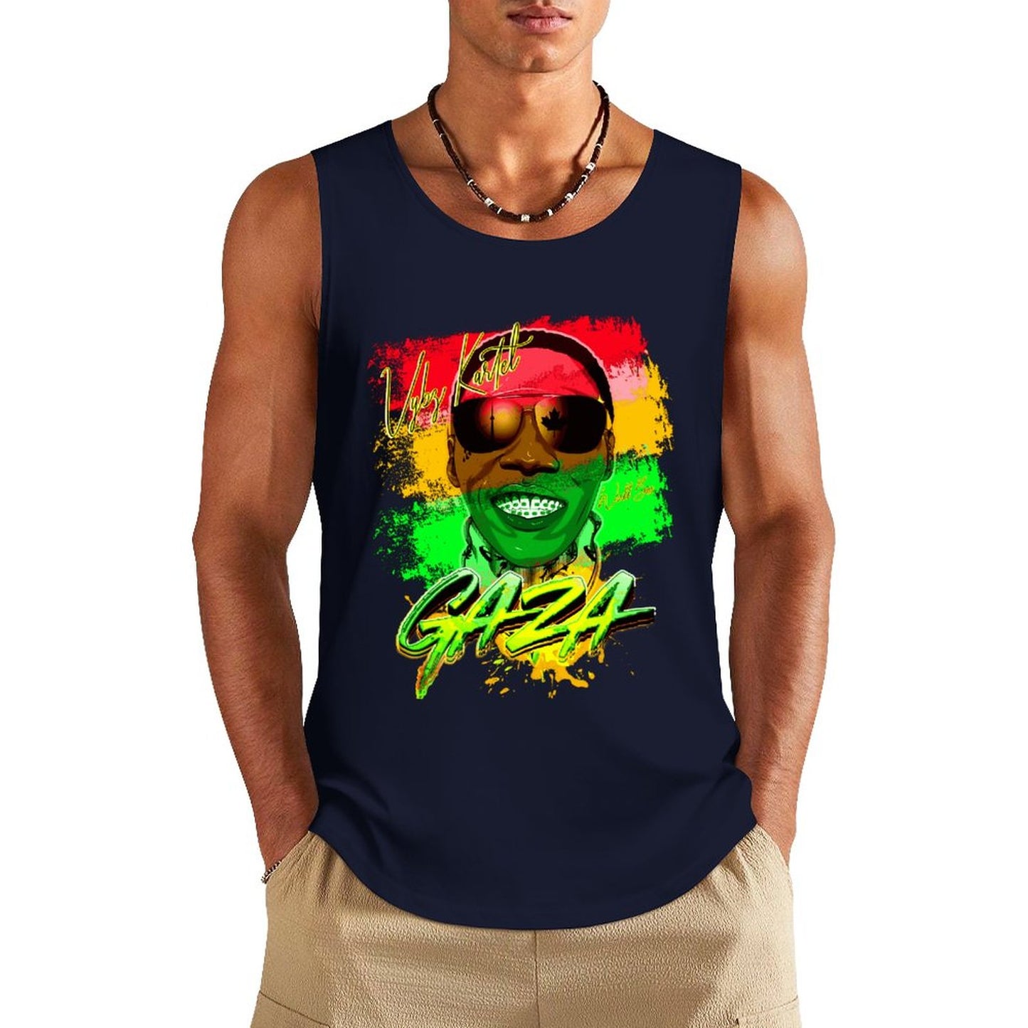 Vybz Kartel Reggae Cotton Tank Top