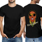 Vybz Kartel Men's Tee with Back Print Designs