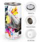 Love Jab Jab J'Ouvert Insulated Drinking Cups with Lids 300 ml