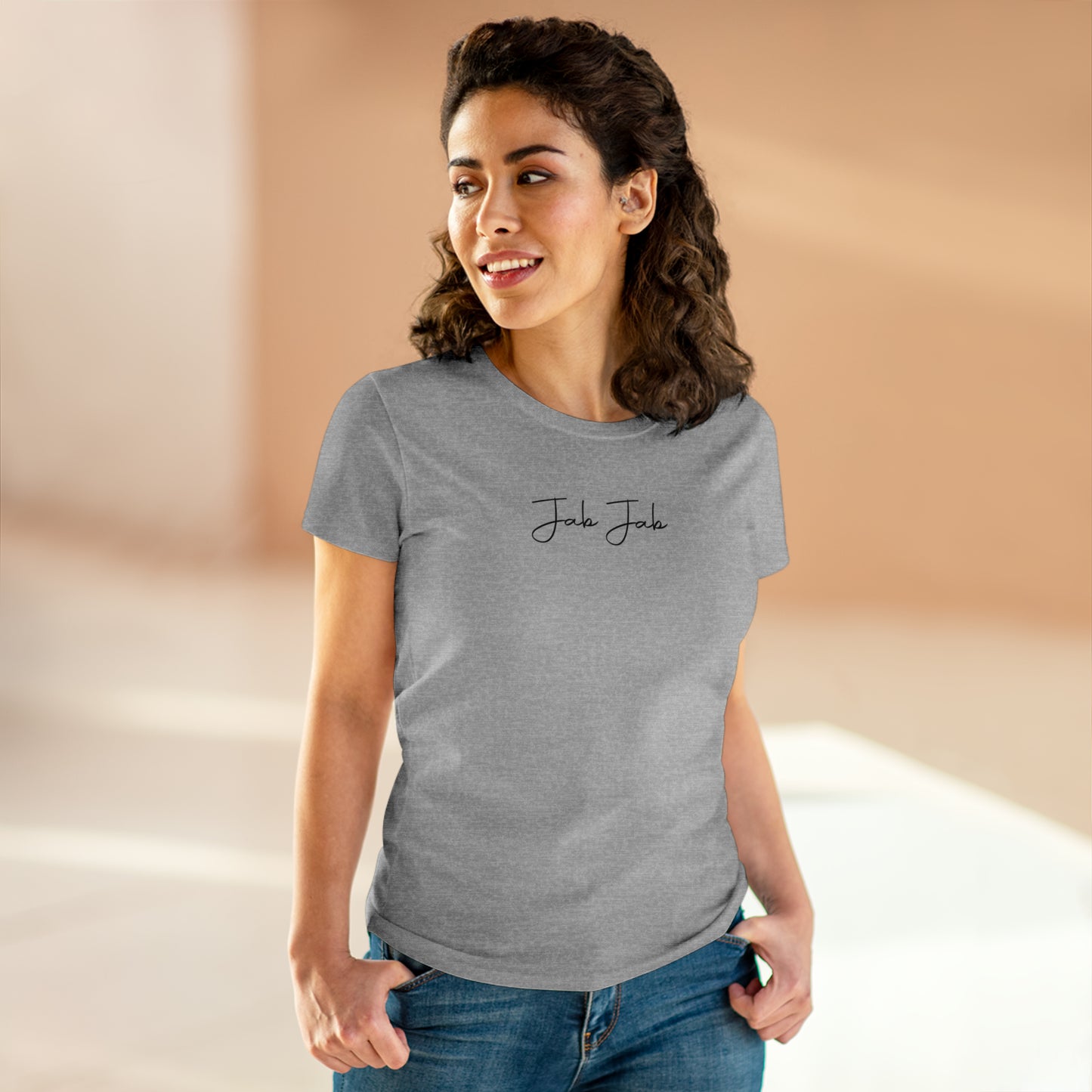 Women's Jab Jab Midweight Cotton Tee