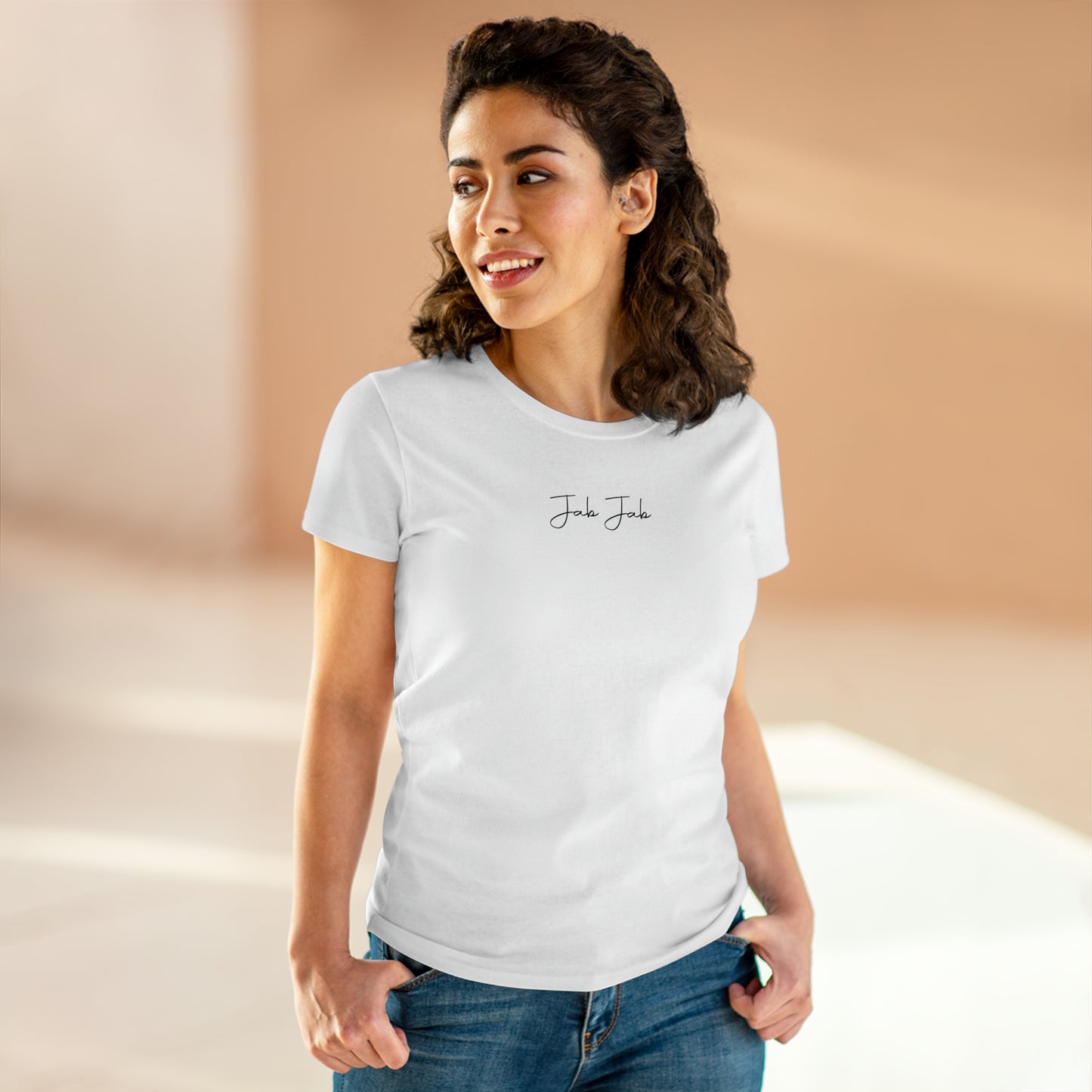 Women's Jab Jab Midweight Cotton Tee