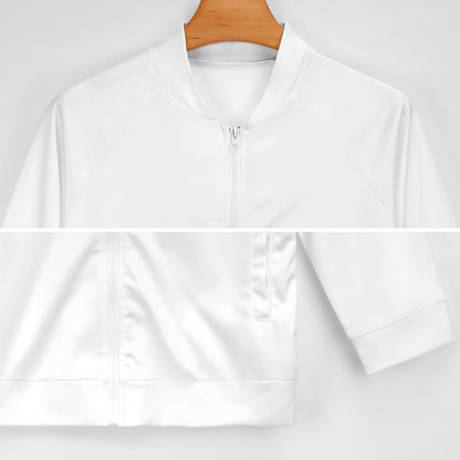 Vybz Kartel Green / Black Men's Custom Zip-up Shirt