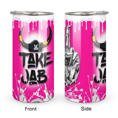 Pink - Take Jab Insulated Drinking Cup 300 ml