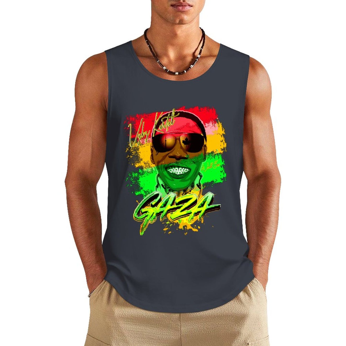 Vybz Kartel Reggae Cotton Tank Top