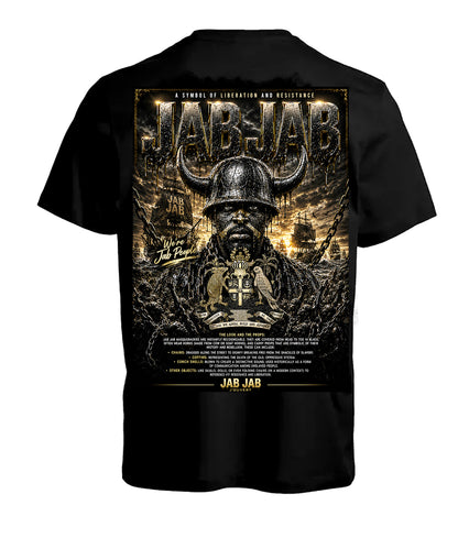 WE'RE JAB PEOPLE GOLD T-SHIRT