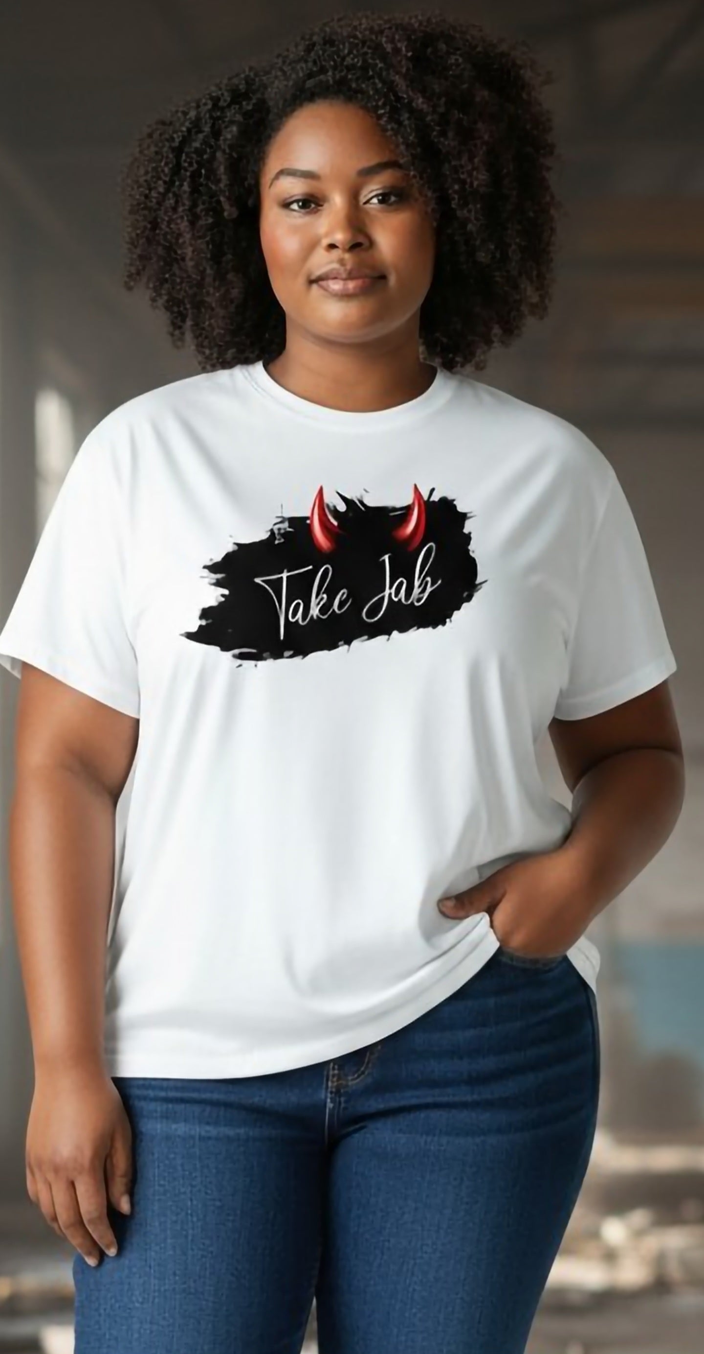 TAKE JAB HORNS T-SHIRT