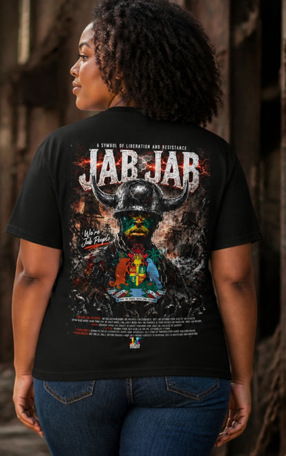 WE'RE JAB PEOPLE COLOUR T-SHIRT