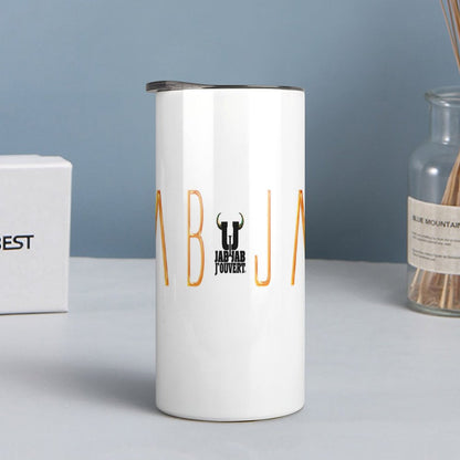 Jab Jab White - Insulated Drinking Cups with Lids 300 m;