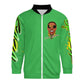 Vybz Kartel Men's Green Zip-up Shirt