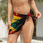 Black Grenada Jab Jab Horns Beach Wrap Skirt