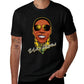 Vybz Kartel - Short Sleeve Cotton Crewneck T-Shirt for Men and Women (Front Print)