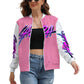 Vybz Kartel Women's Custom Pink Jacket