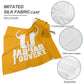 Jab Jab J' Ouvert Square Silk-Like Scarves Yellow