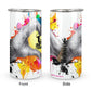 Love Jab Jab J'Ouvert Insulated Drinking Cups with Lids 300 ml