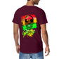 Vybz Kartel Gaza Reggae Men's Tee with Back Print Design