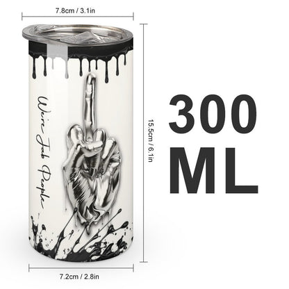 Take Jab Insulated Drinking Cups with Lids 300 ml