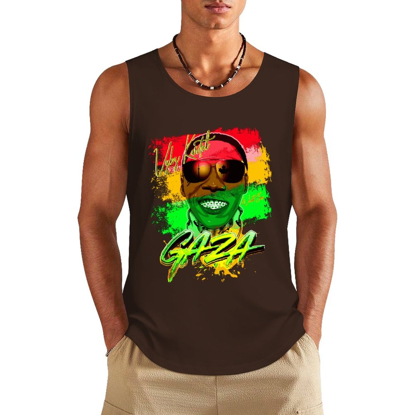Vybz Kartel Reggae Cotton Tank Top