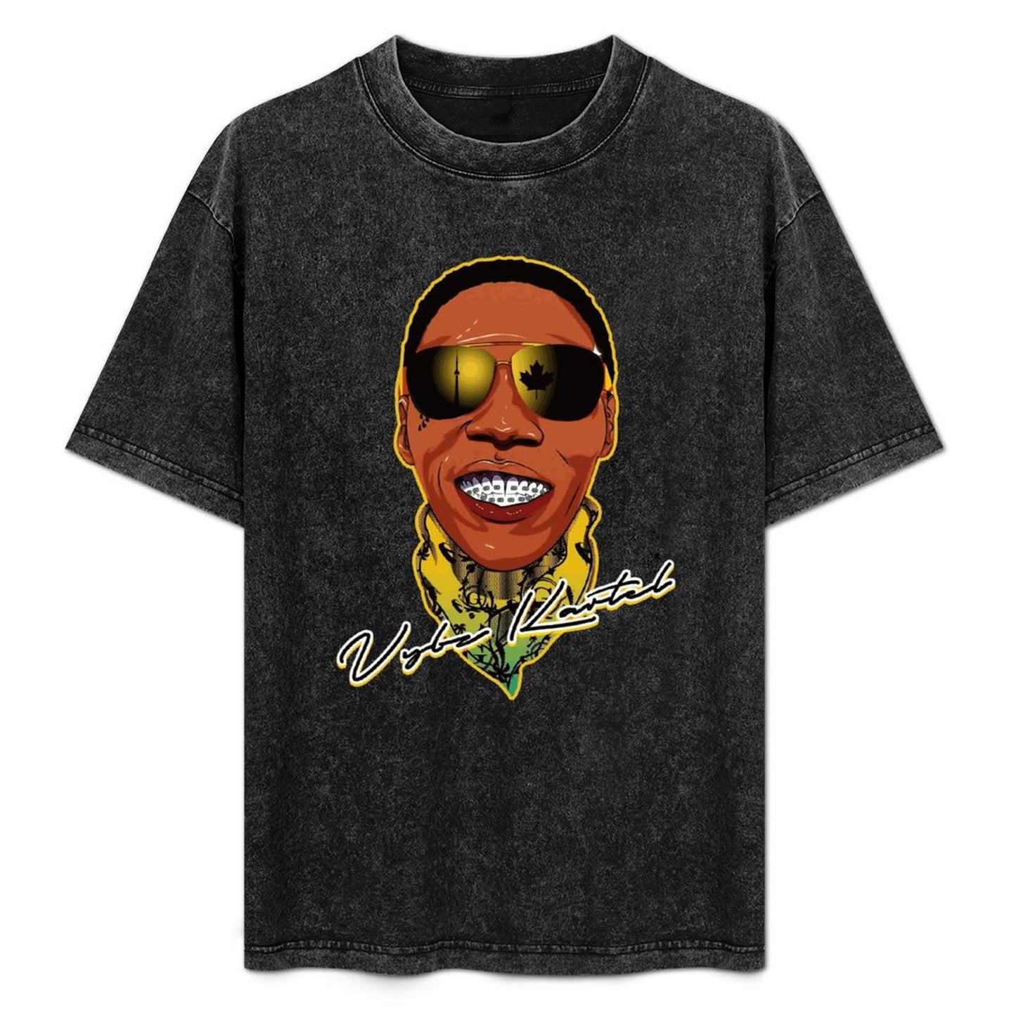 Vybz Kartel Bandana Women's Washed Vintage T-Shirt