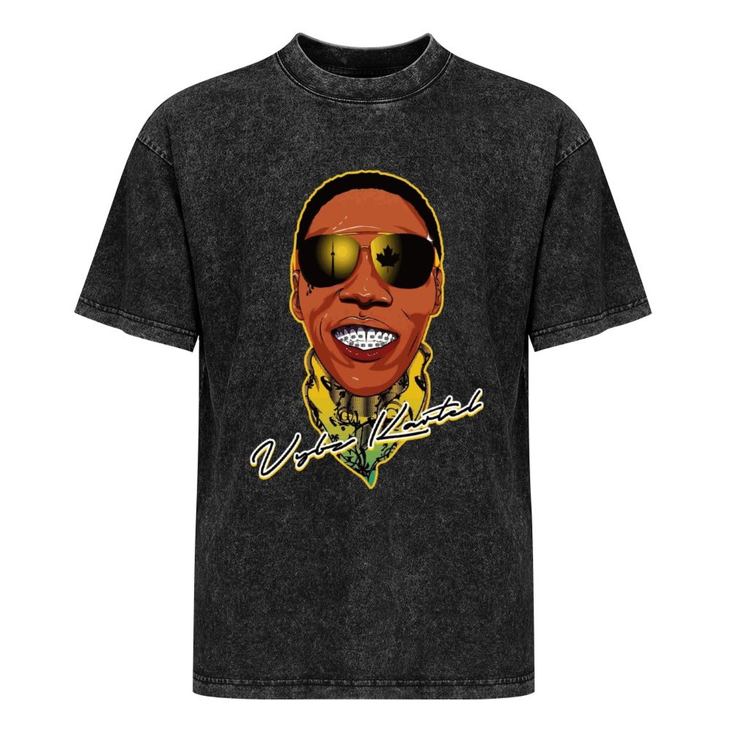 Vybz Kartel Bandana Women's Washed Vintage T-Shirt