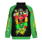 Vybz Kartel Men's Green Zip-up Shirt