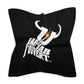 Jab Jab J' Ouvert Square Silk-Like Scarves Black