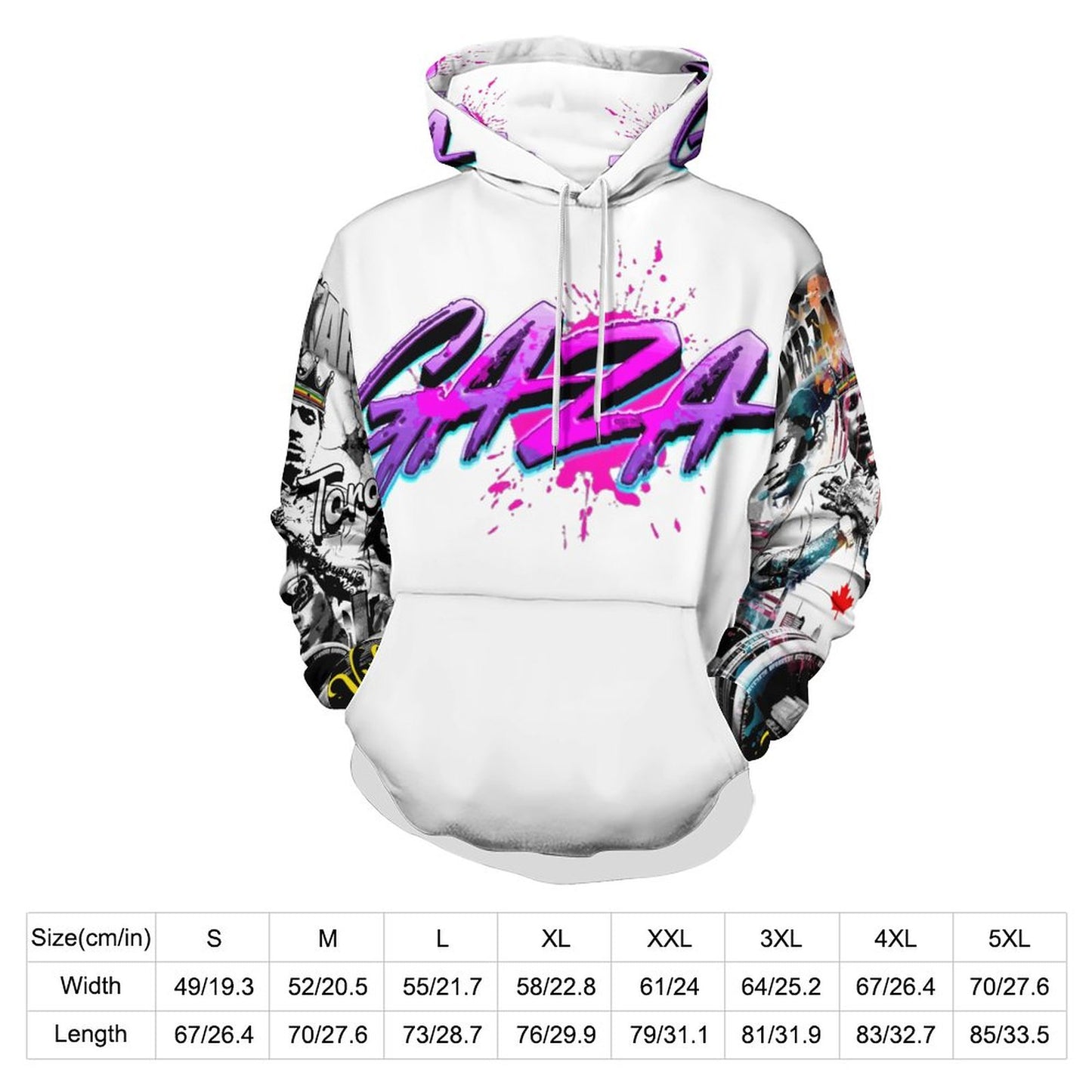 Vybz Kartel Gaza Toronto Ladies Hoodie