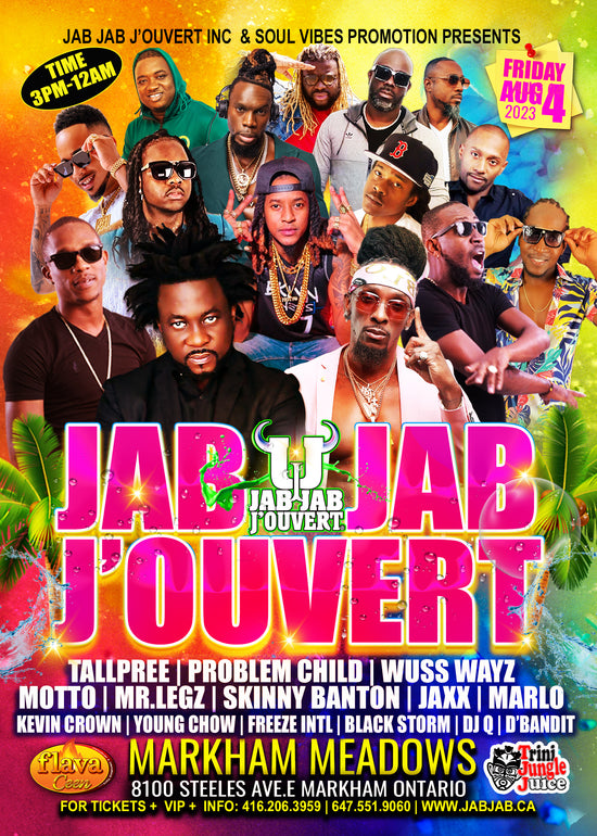 jab jab j'ouvert 2023 toronto carnival caribana 