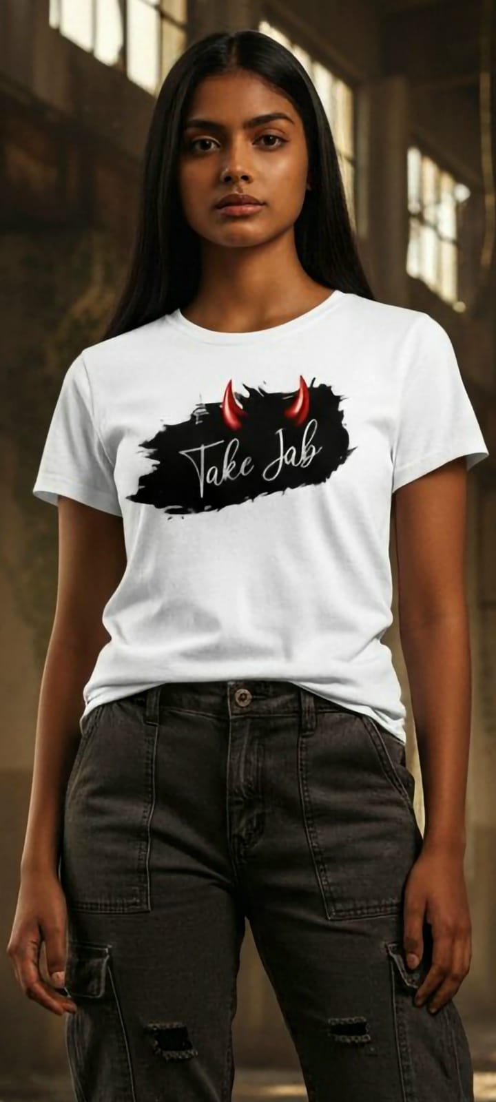 TAKE JAB HORNS T-SHIRT